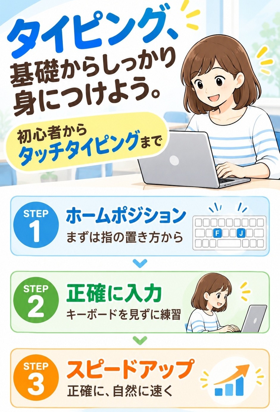 タイピング基礎からしっかり